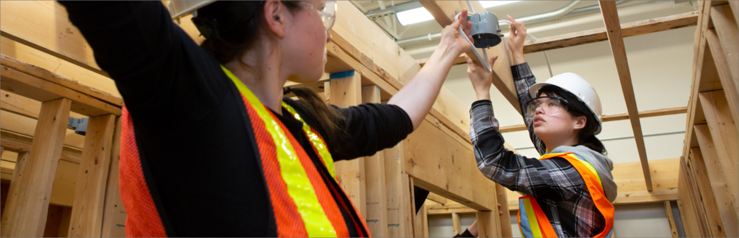 Women in trades electricians